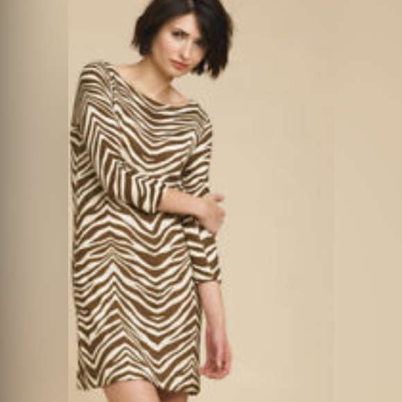 J. Crew Dresses & Skirts - J Crew Collection Merino Wool in Zebra Print